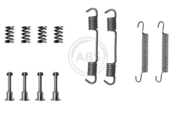 Монтажний к-кт гальм. колодок BMW HAND BRAKE (вир-во ABS) A.B.S. 0708Q (фото 1)