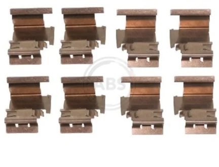 Монтажний к-кт гальм. колодок AUDI; CITRIEN; FIAT; OPEL; PEUGEOT; SKODA; TOYOTA (вир-во ABS) A.B.S. 1298Q