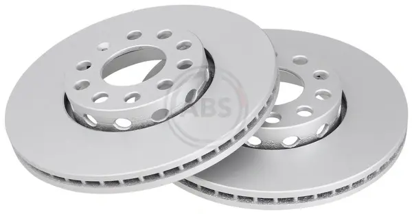 Диск гальмівний AUDI/VW 100/200/A3/A4/A6/Passat передн. вент. (вир-во ABS) A.B.S. 16098 (фото 1)