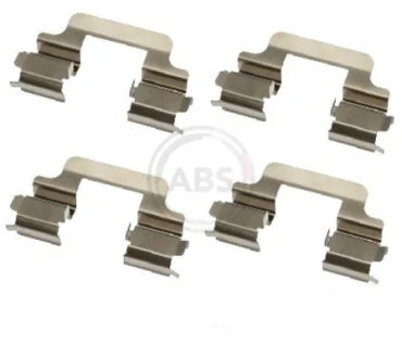 Монтажний к-кт гальм. колодок AUDI A4, A5, A6, A7, Q5; VW MULTIVAN, PHAETON (вир-во ABS) A.B.S. 1610Q