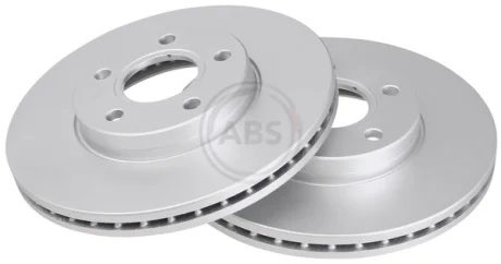 Диск гальмівний FORD/VOLVO FOCUS/CMAX/C30 передн. вент. (вир-во ABS) A.B.S. 17586