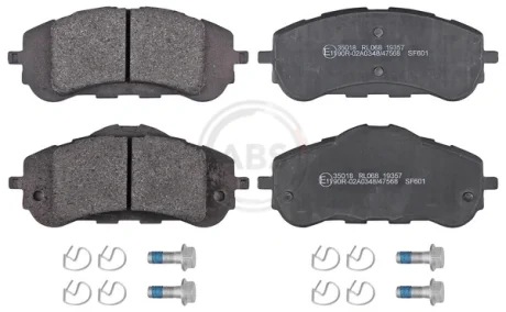 Колодка гальм. диск. передн. (вир-во ABS) A.B.S. 35018