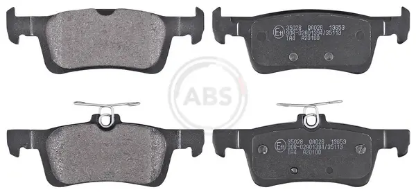 Колодка гальм. диск. задн. (вир-во ABS) A.B.S. 35028 (фото 1)