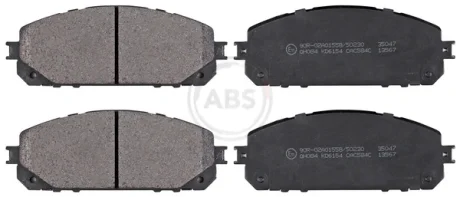 Колодка гальм. диск. передн. (вир-во ABS) A.B.S. 35047