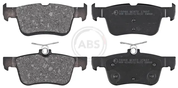 Колодка гальм. диск. FORD MONDEO V (09/14-) задн. (вир-во ABS) A.B.S. 35060 (фото 1)