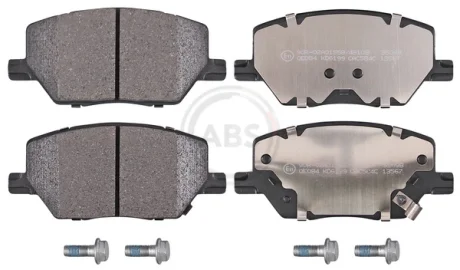 Колодка гальм. диск. передн. (вир-во ABS) A.B.S. 35098