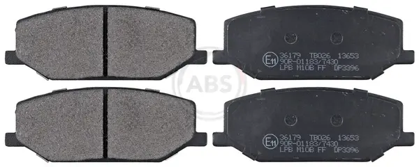 Колодка гальм. диск. передн. (вир-во ABS) A.B.S. 36179 (фото 1)