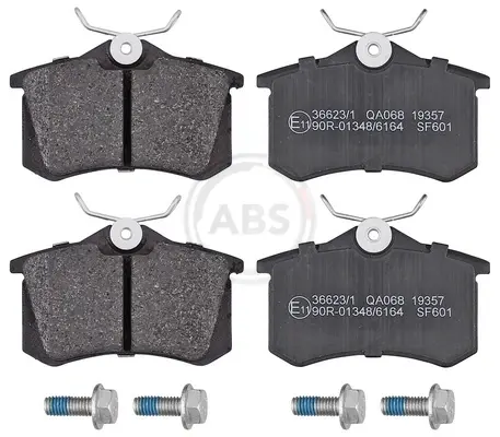 Колодка гальм. диск. AUDI/FORD/SEAT/VW задн. (вир-во ABS) A.B.S. 36623-1 (фото 1)