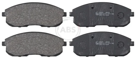 Колодка гальм. диск. NISSAN MAXIMA/MAXIMA QX 89-00 передн. (вир-во ABS) A.B.S. 36691