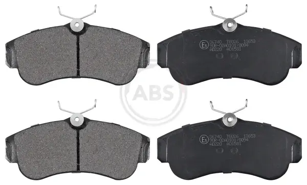 Колодка гальм. NISSAN Almera / Primera передн. (вир-во ABS) A.B.S. 36740 (фото 1)