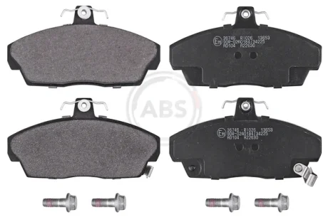 Колодка гальм. HONDA Civic передн. (вир-во ABS) A.B.S. 36746