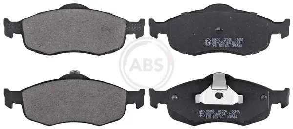 Колодка гальм. FORD Cougar / Mondeo / Scorpio передн. (вир-во ABS) A.B.S. 36809 (фото 1)