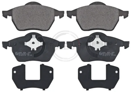 Колодка гальм. диск. AUDI/FORD/SEAT/VW A3/TT/GALAXY/ALHAMBRA/SHARAN передн. (вир-во ABS) A.B.S. 36898