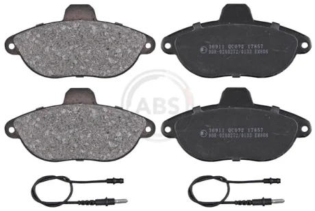 Колодка гальм. CITROEN / FIAT / PEUGEOT Jumpy / Scudo / Expert передн. (вир-во ABS) A.B.S. 36911