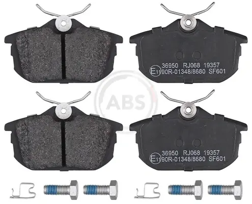 Колодка гальм. MITSUBISHI / VOLVO Carisma/S40/V40 задн. (вир-во ABS) A.B.S. 36950 (фото 1)