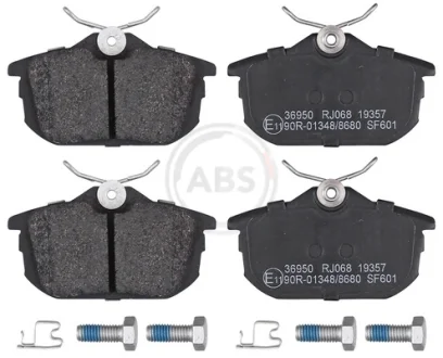 Колодка гальм. MITSUBISHI / VOLVO Carisma/S40/V40 задн. (вир-во ABS) A.B.S. 36950