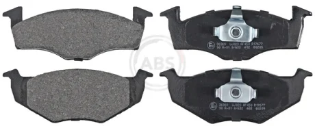 Колодка гальм. диск. SEAT/SKODA/VW AROSA/FABIA/LUPO/POLO передн. (вир-во ABS) A.B.S. 36969