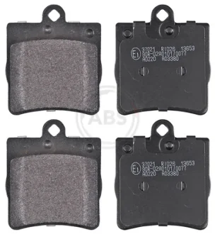 Колодка гальм. диск. MB C/E/SLK/CLK KLASSE задн. (вир-во ABS) A.B.S. 37021