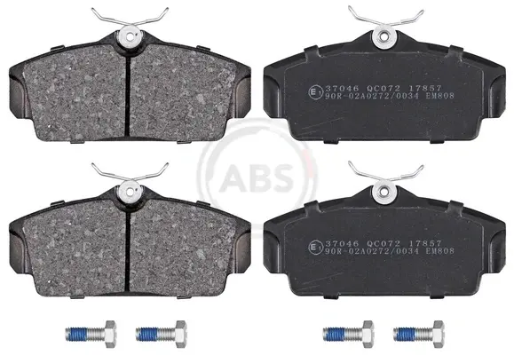 Колодка гальм. NISSAN Almera / Primera передн. (вир-во ABS) A.B.S. 37046 (фото 1)