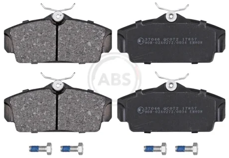 Колодка гальм. NISSAN Almera / Primera передн. (вир-во ABS) A.B.S. 37046