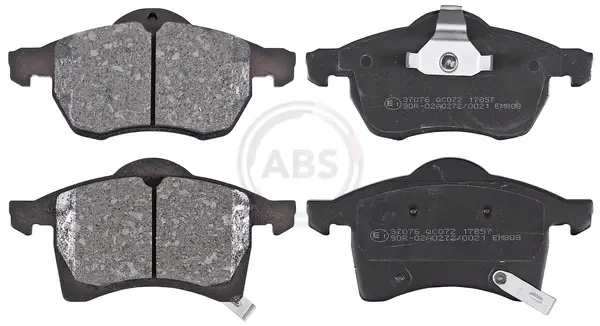 Колодка гальм. диск. OPEL ASTRA/ZAFIRA передн. (вир-во ABS) A.B.S. 37076 (фото 1)