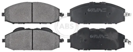 Колодка гальм. диск. передн. (вир-во ABS) A.B.S. 37084