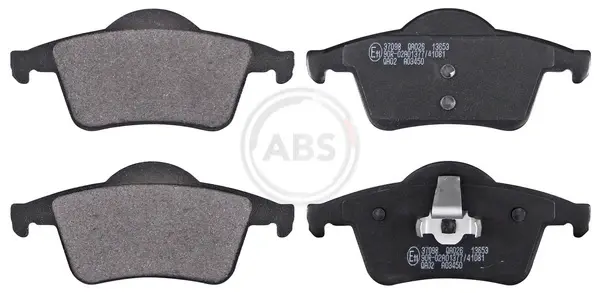 Колодка гальм. диск. VOLVO S60/S80/V70 задн. (вир-во ABS) A.B.S. 37098 (фото 1)