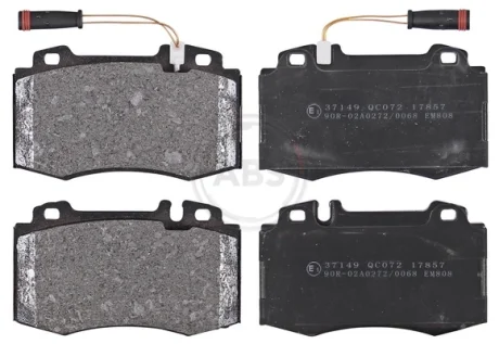 Колодка гальм. MB C / CL / CLK / ML / S / SL передн. (вир-во ABS) A.B.S. 37149