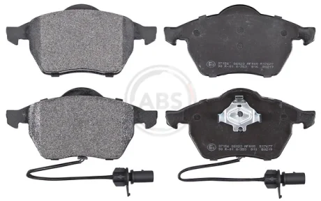 Колодка гальм. диск. AUDI/VW A6/PASSAT передн. (вир-во ABS) A.B.S. 37156