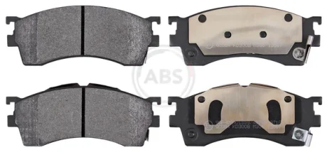Колодка гальм. MAZDA 323/626/Premacy передн. (вир-во ABS) A.B.S. 37187