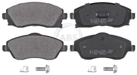 Колодка гальм. диск. OPEL CORSA/MERIVA/TIGRA передн. (вир-во ABS) A.B.S. 37213