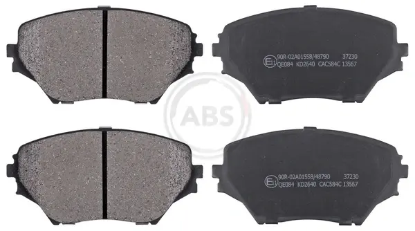 Колодка гальм. диск. TOYOTA RAV4 передн. (вир-во ABS) A.B.S. 37230 (фото 1)