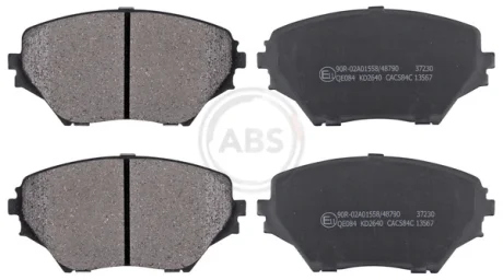 Колодка гальм. диск. TOYOTA RAV4 передн. (вир-во ABS) A.B.S. 37230