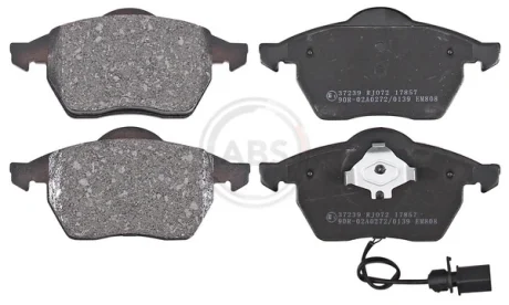 Колодка гальм. диск. FORD/SEAT/VW GALAXY/ALHAMBRA/SHARAN передн. (вир-во ABS) A.B.S. 37239