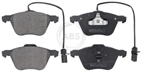Колодка гальм. FORD / SEAT / VW Galaxy / Alhambra / Sharan передн. (вир-во ABS) A.B.S. 37240