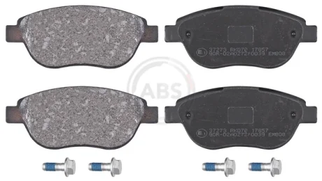 Колодка гальм. CITROEN / PEUGEOT Xsara/307 передн. (вир-во ABS) A.B.S. 37273