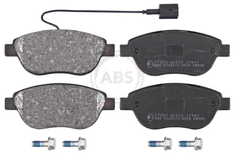 Колодка гальм. диск. FIAT STILO передн. (вир-во ABS) A.B.S. 37282