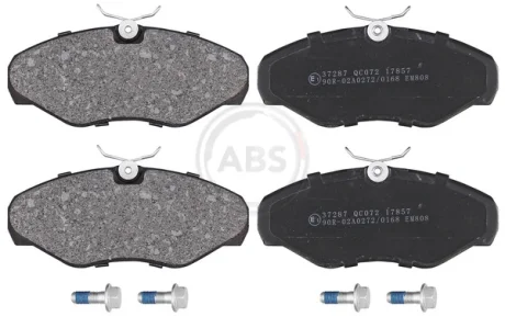 Колодка гальм. диск. NISSAN/OPEL/RENAULT PRIMASTAR/VIVARO/TRAFIC передн. (вир-во ABS) A.B.S. 37287