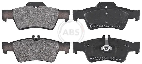 Колодка гальм. диск. MB E/SL KLASSE (W211/230) задн. (вир-во ABS) A.B.S. 37319 (фото 1)