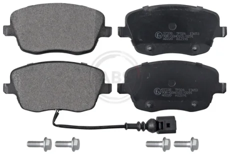 Колодка гальм. диск. VW POLO, SEAT IBIZA V передн. (вир-во ABS) A.B.S. 37338