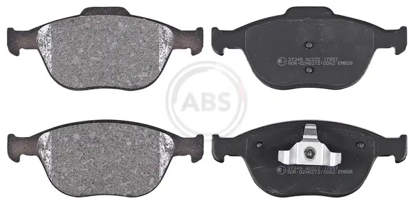 Колодка гальм. диск. FORD CONNECT/FOCUS передн. (вир-во ABS) A.B.S. 37349 (фото 1)