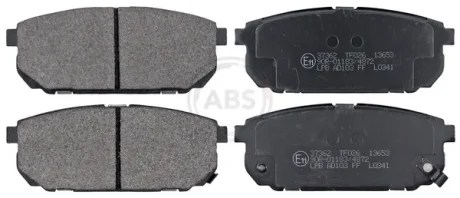 Колодка гальм. диск. KIA SORENTO задн. (вир-во ABS) A.B.S. 37362