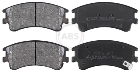 Колодка гальм. диск. MAZDA 6/6 SPORT/6 SPORTBREAK передн. (вир-во ABS) A.B.S. 37381