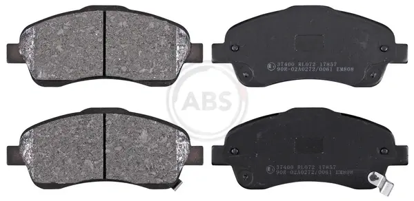 Колодка гальм. диск. TOYOTA AVENSIS/COROLLA передн. (вир-во ABS) A.B.S. 37400 (фото 1)