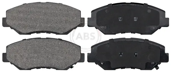 Колодка гальм. диск. HONDA CR-V передн. (вир-во ABS) A.B.S. 37424 (фото 1)