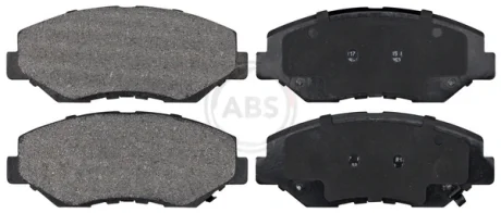 Колодка гальм. диск. HONDA CR-V передн. (вир-во ABS) A.B.S. 37424