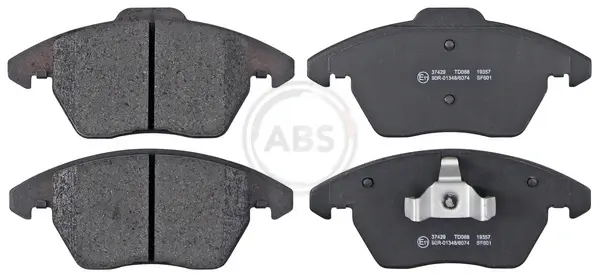 Колодка гальм. диск. передн. (вир-во ABS) A.B.S. 37429 (фото 1)