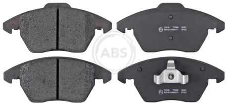 Колодка гальм. диск. передн. (вир-во ABS) A.B.S. 37429