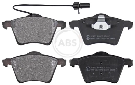 Колодка гальм. диск. FORD/SEAT/VW GALAXY/ALHAMBRA/SHARAN передн. (вир-во ABS) A.B.S. 37453