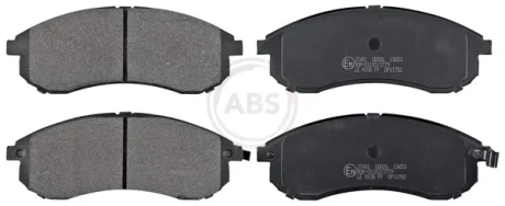 Колодка гальм. диск. передн. (вир-во ABS) A.B.S. 37481